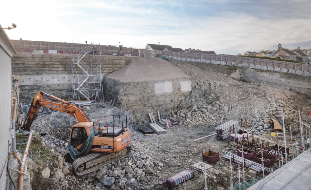 Tate St Ives extension - ground engineering works